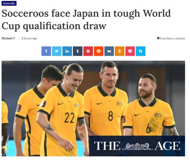 u8官方网站-澳洲媒体谈抽签只字未提中国:遗憾未与伊朗同组